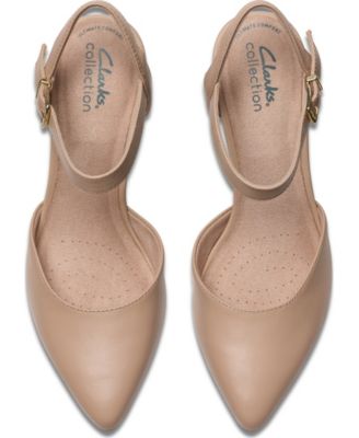 Kataleyna Cora Pointy Toe Leather Pumps