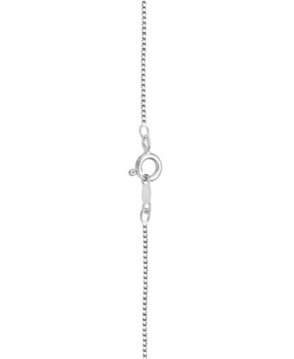 Diamond Heart 18" Pendant Necklace (1/2 ct. t.w.) in 14k White Gold