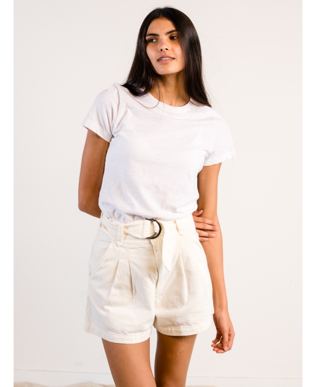 Wanda Denim Short - Natural