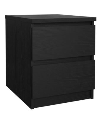 19.49" High 2 Drawer Nightstand