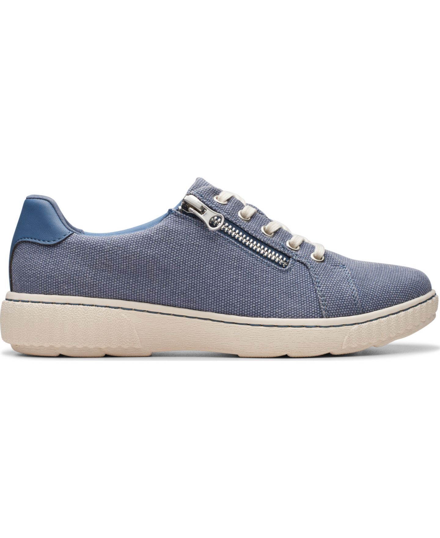Женские кроссовки Clarks Collection Caroline Echo Slip On, цвет: Джинсовый — фото 2