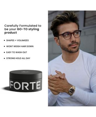 Strong Hold Molding Paste – Matte Finish Hair Styling Cream with Biotin & Castor Oil,  2.5 Oz