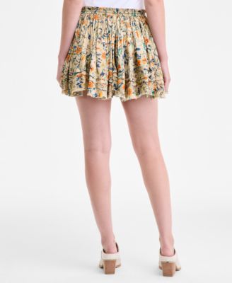 Women's Third Charm Print Mini Skirt