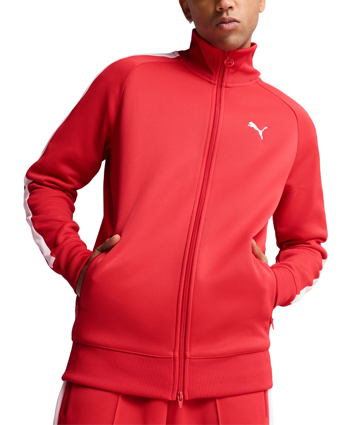 Puma Men's Always On Track Jacket In Red