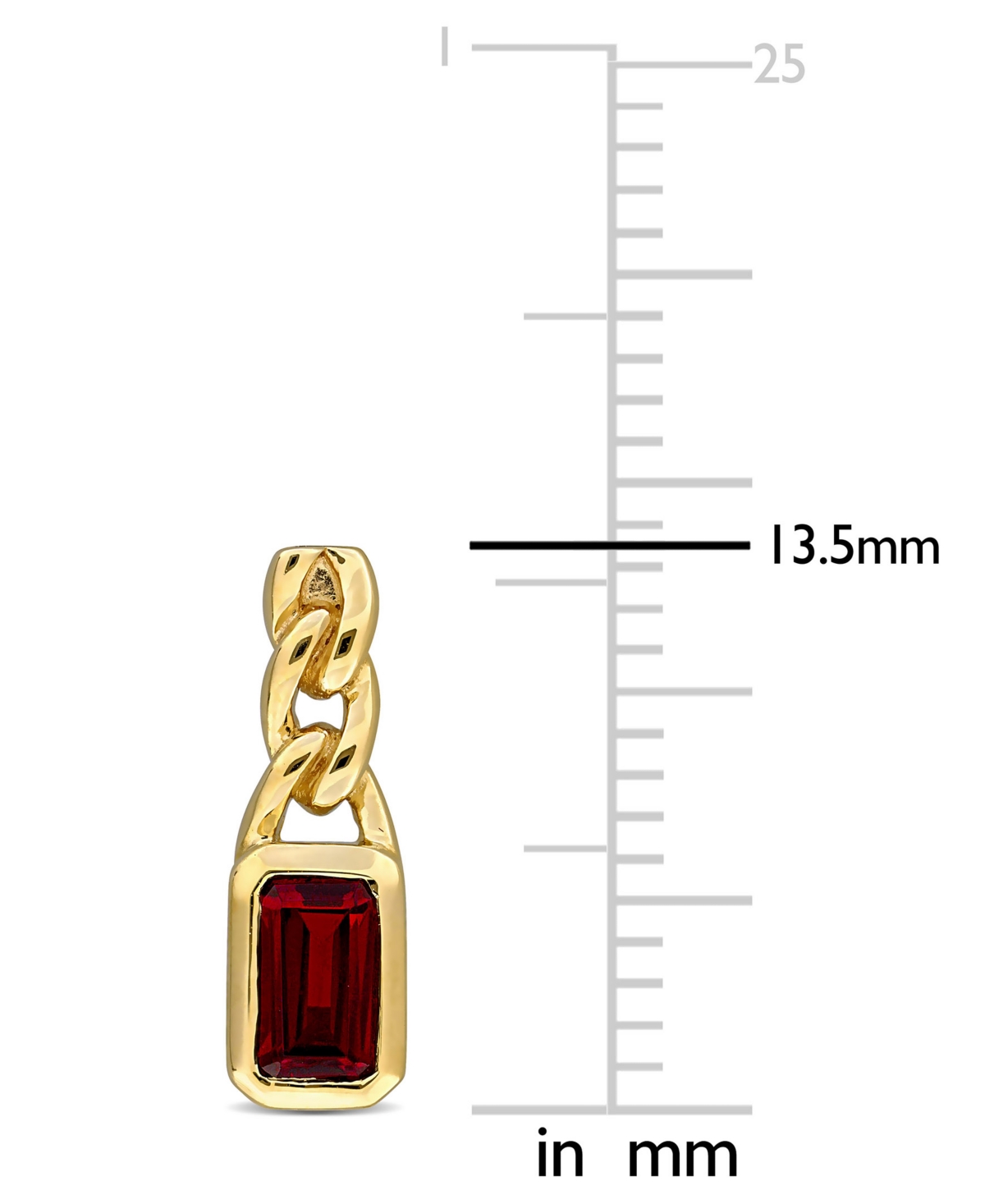 Macy's Gemstone Drop Earrings (5/8 Ct. T.w.) In 14k Yellow Gold In Gold