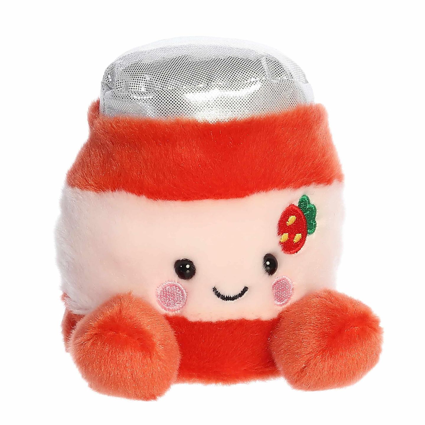 Детская мягкая игрушка Aurora Jj Strawberry Jelly Mini 4.5" Plush, цвет: Красный — фото 3