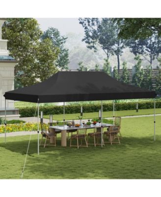 10 X 20 FT Pop up Canopy Tent Foldable Portable Outdoor Gazebo with Carry Bag