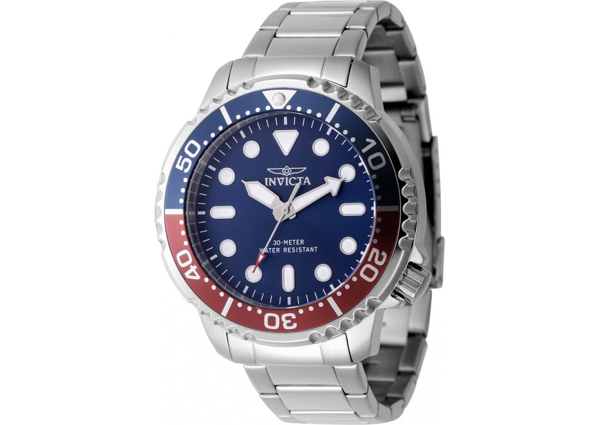 Men's 47219 Pro Diver Quartz Chronograph Blue Dial Watch - Blue