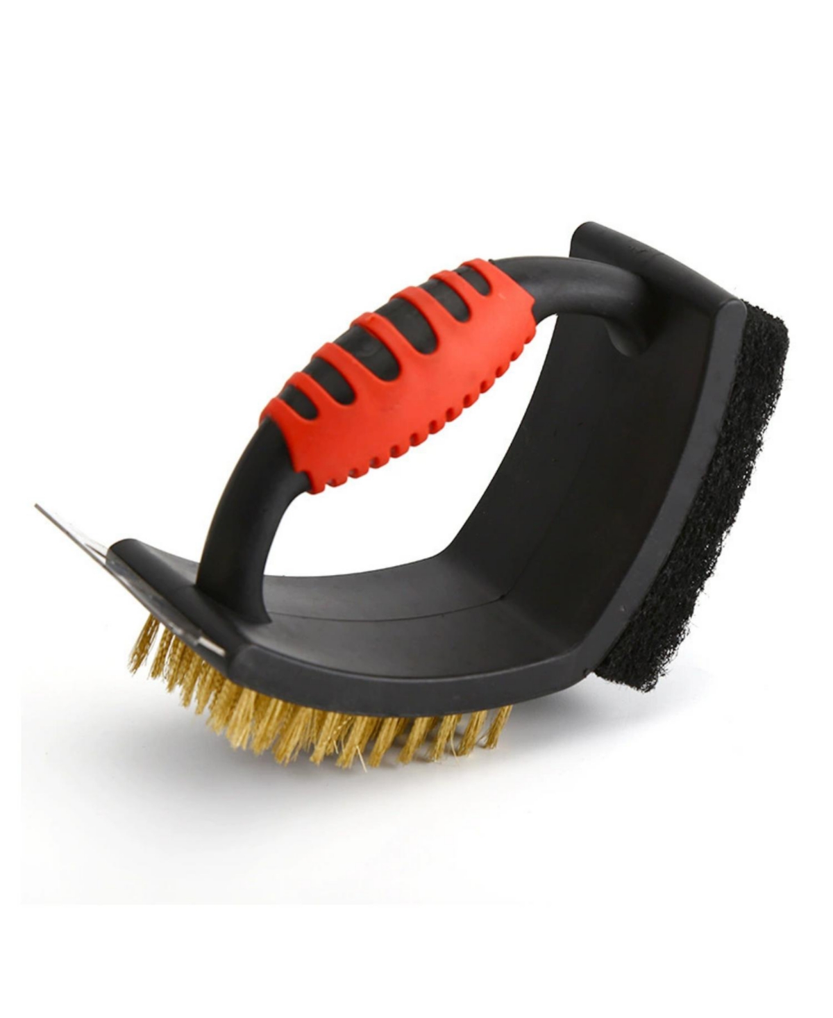 3 N 1 Grill Cleaning Brush - DARK GREY