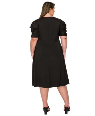 Plus Size Aleyna Flare Dress