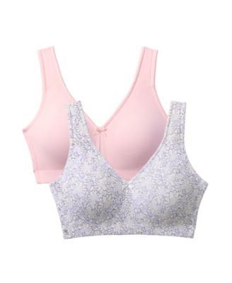 Women's 2-Pack Cotton Full Coverage Bra