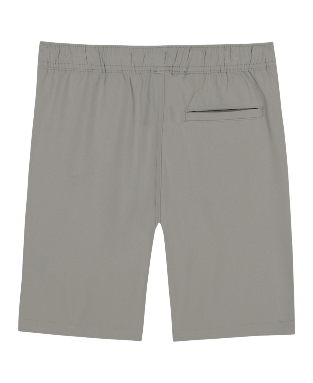 Nautica Big Boys Uniform Lowell Stretch Moisture-wicking Jogger Shorts In Gray