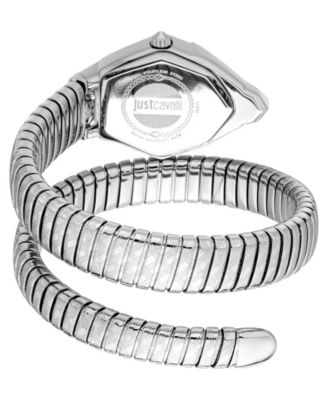 Women's Silver Stainless Steel Bracelet Watch, 23mm