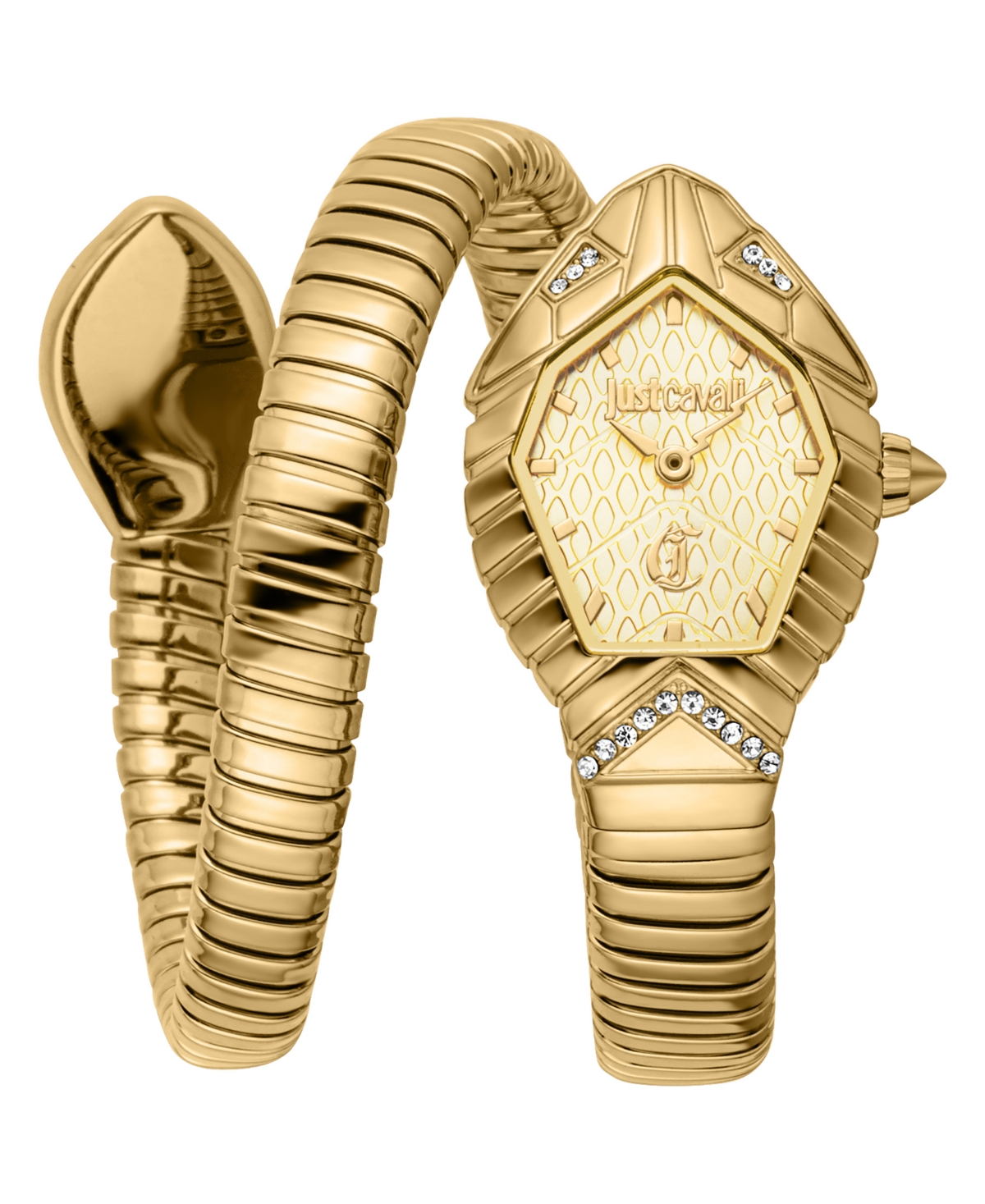 Women's Gold Stainless Steel Bracelet Watch, 34mm - Gold