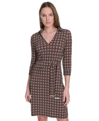 green emerald velvet dress Tommy Hilfiger Women's Dress Plus Size,Scarlet,18W at Amazon Women's  Clothing store main image 1