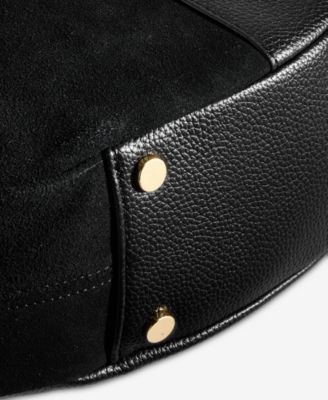 Harlowwe Small Suede Hobo Bag, Exclusively at Macy's