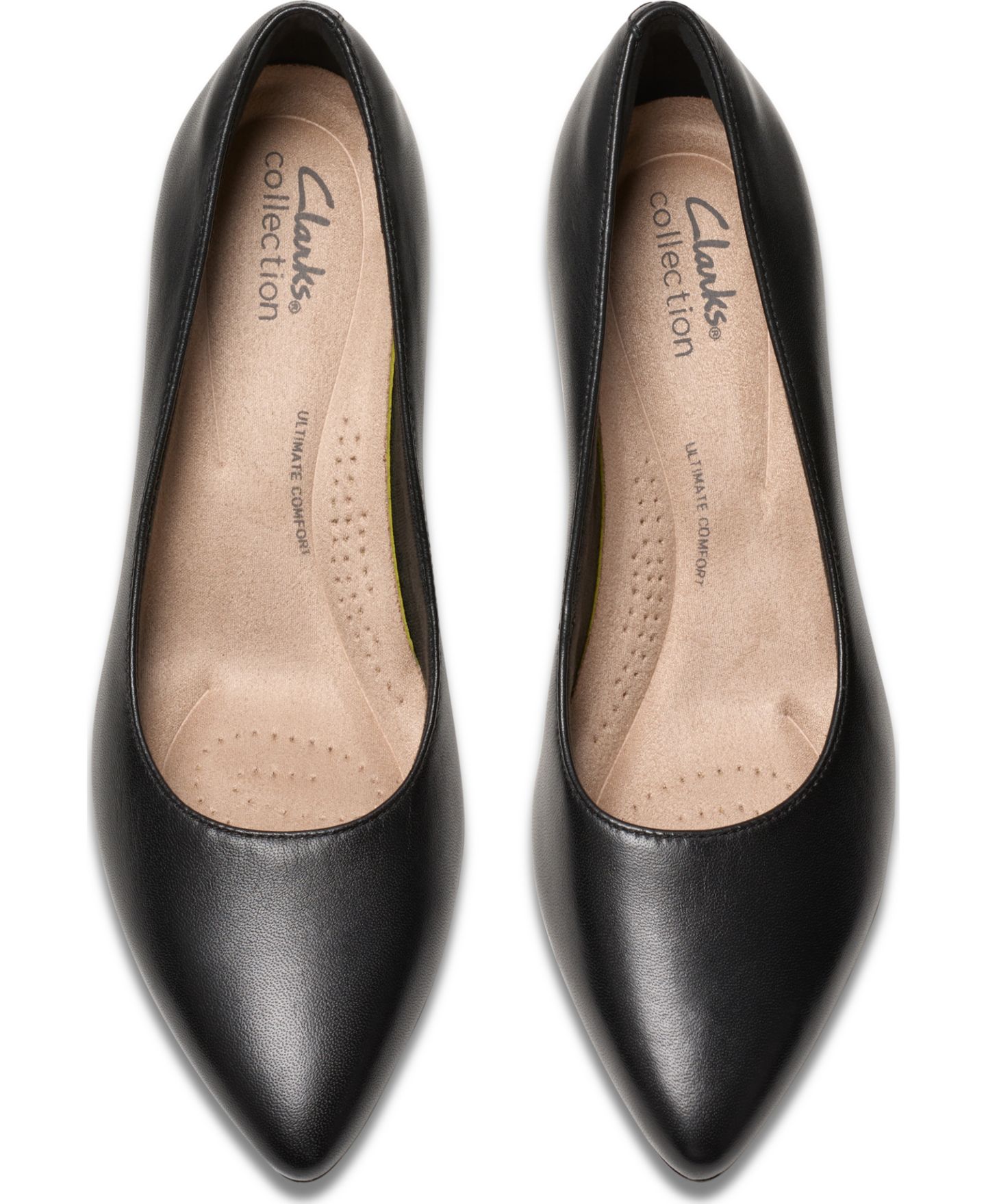 Женские туфли Clarks Collection Kepley Vine Pumps, цвет: Чёрный кожаный — фото 4