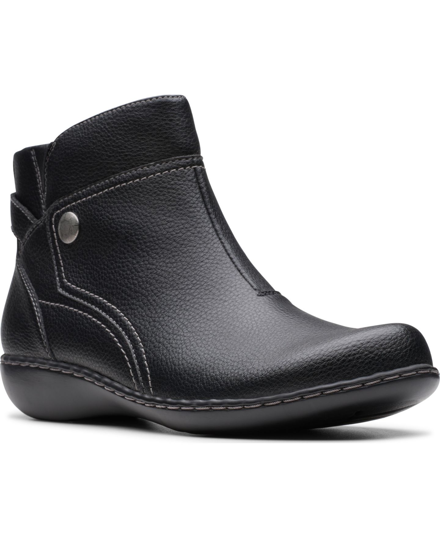 Женские ботинки Clarks Collection Ashland Mabel Flat, цвет: Чёрный — фото 1