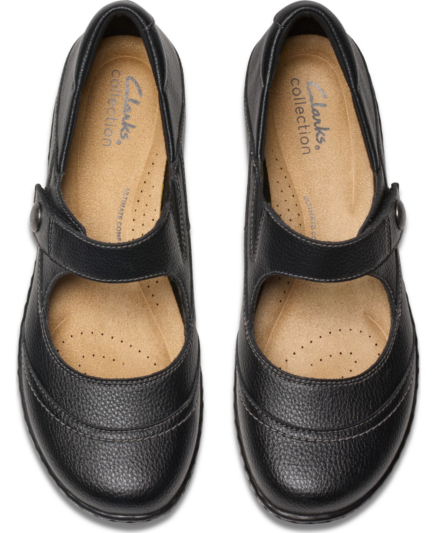 Женские туфли Clarks Collection Ashland Elayne Closed Toe, цвет: Чёрный — фото 7