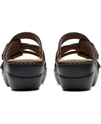 Merliah2 Cove Casual Leather Wedge Sandals