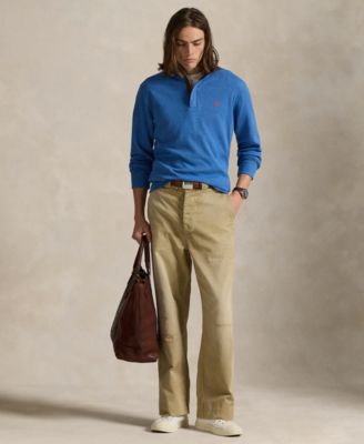 Men's Luxury Jersey Quarter-Zip Pullover