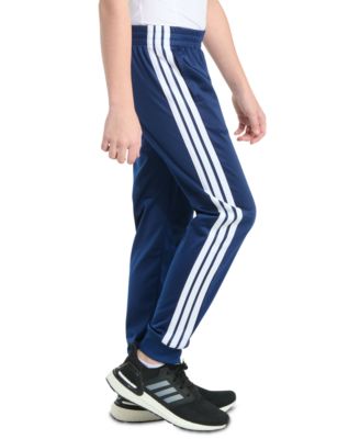 Big Boys Elastic-Waistband Essential 3-Stripe Jogger Pants 