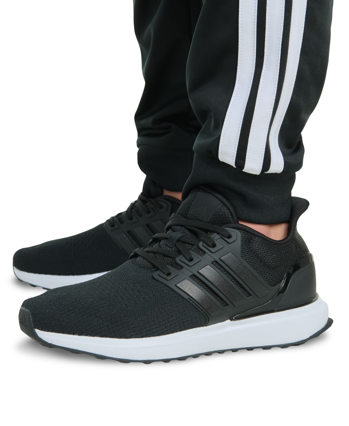 Детские джоггеры adidas Essential 3-Stripe с резинкой на поясе, цвет: Чёрный — фото 6