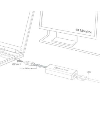 USB Type-C to 4K HDMI Adapter