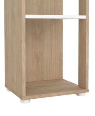80.59" High 5 Shelf Narrow Bookcase
