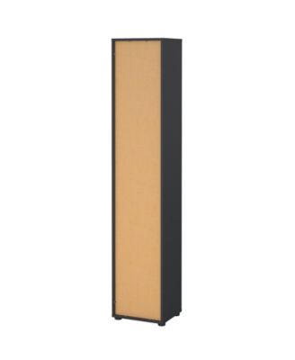80.59" High 10 Shelf Narrow Bookcase