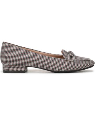 Women's Claudine Square Toe Block Heel Ballerina Flats