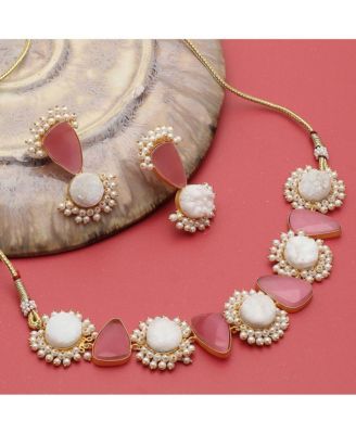 Abstract-Stone Jewellery Set