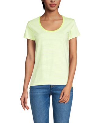 Women's Supima Cotton Tall Short Sleeve Scoop Neck Tee