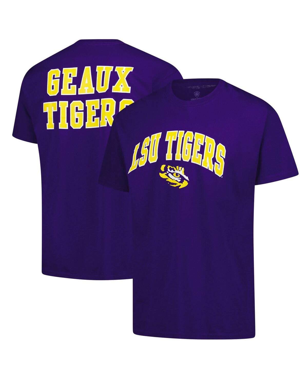 Men's Purple Lsu Tigers Logo T-Shirt - Purple