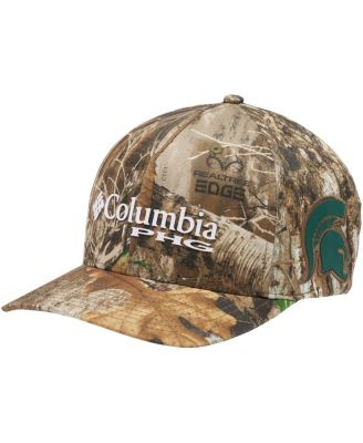 Columbia - Men's and Women's Realtree Camo Michigan State Spartans Mossy Oak Bottomland Flex Hat