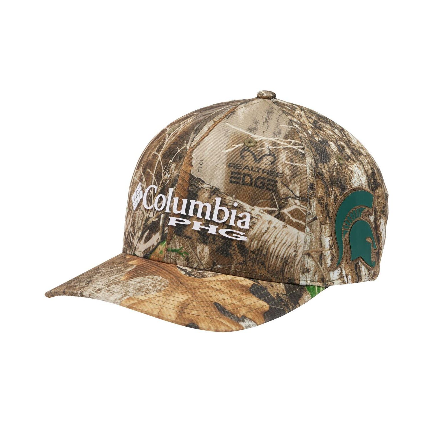Men's and Women's Realtree Camo Michigan State Spartans Mossy Oak Bottomland Flex Hat