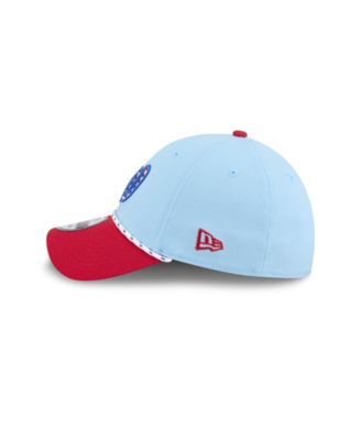 Men's Light Blue/Red Washington Nationals 2025 Fourth of July 39THIRTY Flex Hat