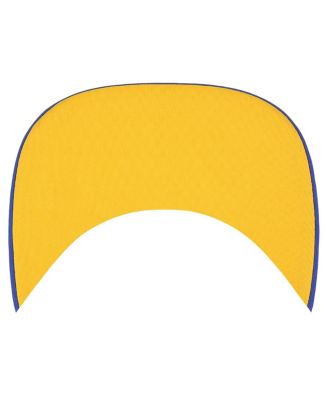 Men's Blue St. Louis Blues Sideband Stripes Trucker Snapback Hat