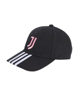 adidas - Men's and Women's Black Juventus 3-Stripe Dad Adjustable Hat
