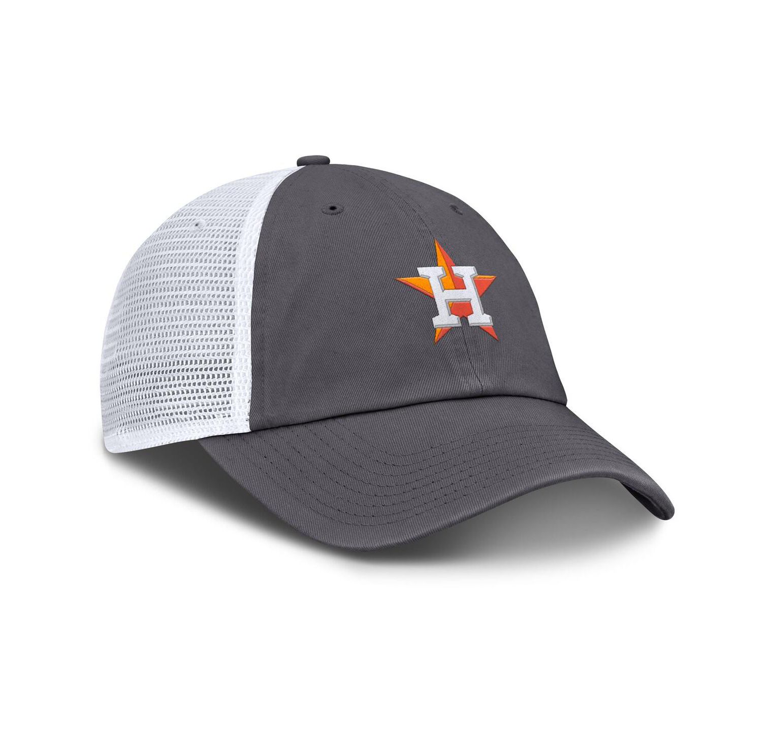 Men's Gray Houston Astros Adjustable Trucker Hat