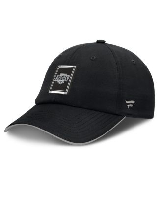 Fanatics - Men's Black/Silver Los Angeles Kings Authentic Pro Ripstop Adjustable Hat