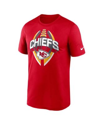 Men's Red Kansas City Chiefs Big Tall Primetime Legend Icon Performance T-Shirt