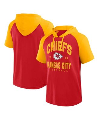 Logo Athletic - Men's Red Kansas City Chiefs Prime Hoodie T-Shirt