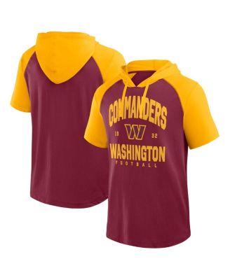 Logo Athletic - Men's Burgundy Washington Commanders Prime Hoodie T-Shirt