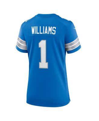 Women's Jameson Williams Blue Detroit Lions Game Player Jersey