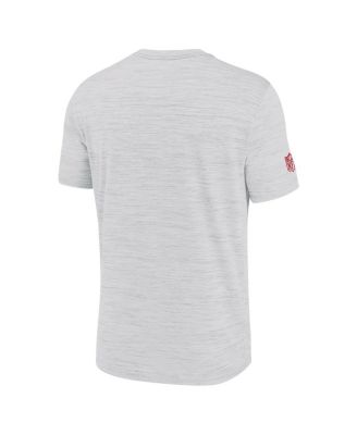 Men's Ash Kansas City Chiefs Sideline Velocity Performance T-Shirt