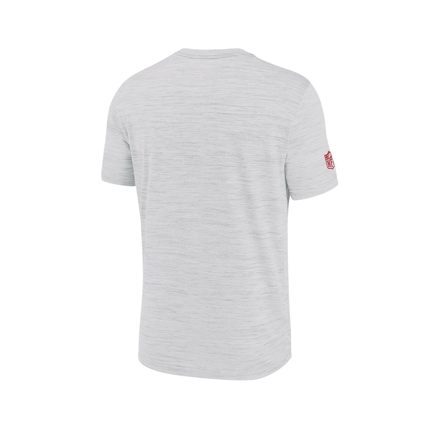 Men's Ash Kansas City Chiefs Sideline Velocity Performance T-Shirt