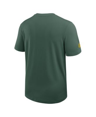 Men's Green Bay Packers Sideline UV Performance Coach T-Shirt