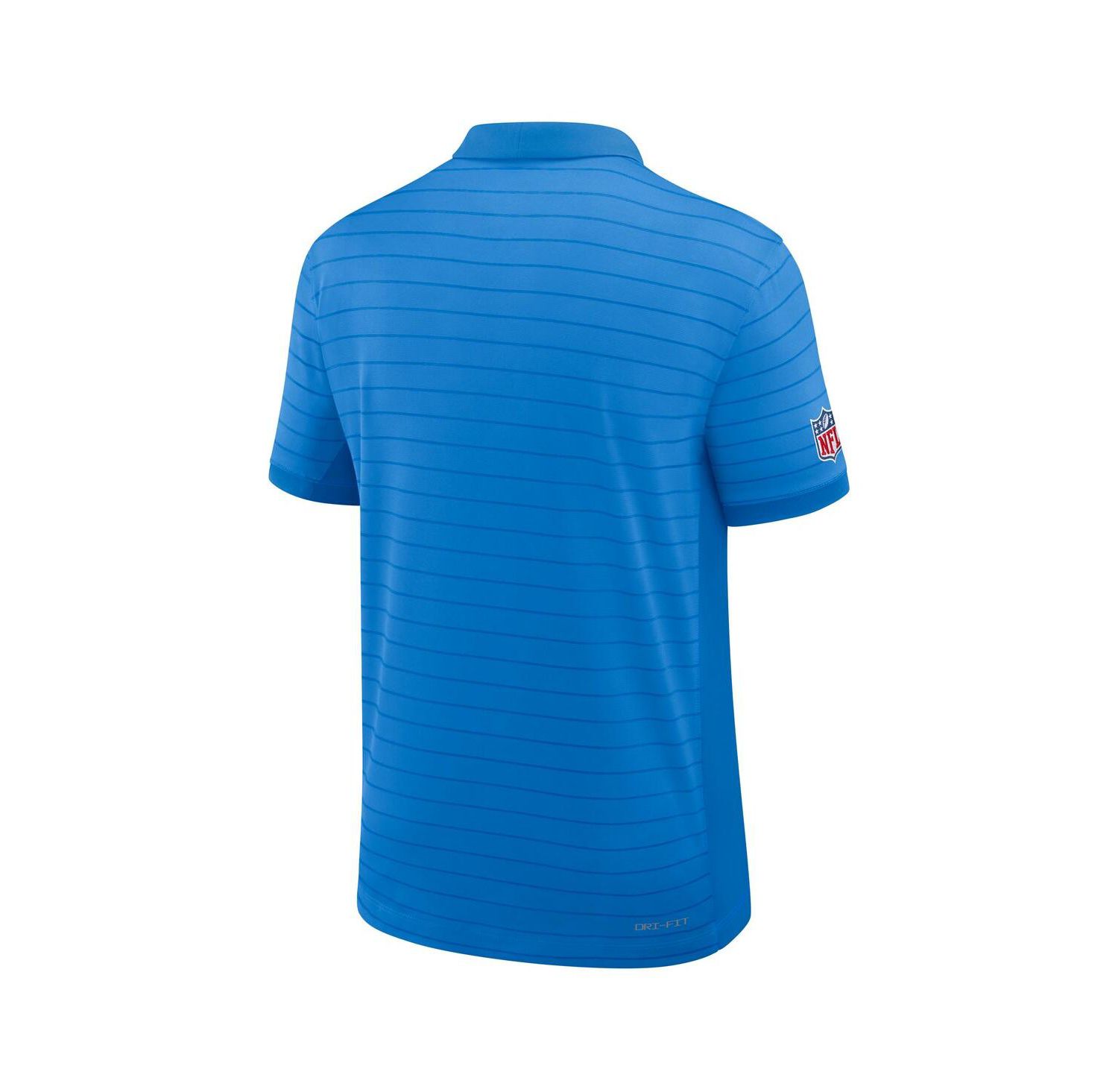 Men's Powder Blue Los Angeles Chargers Sideline Victory Stripe Performance Polo Shirt