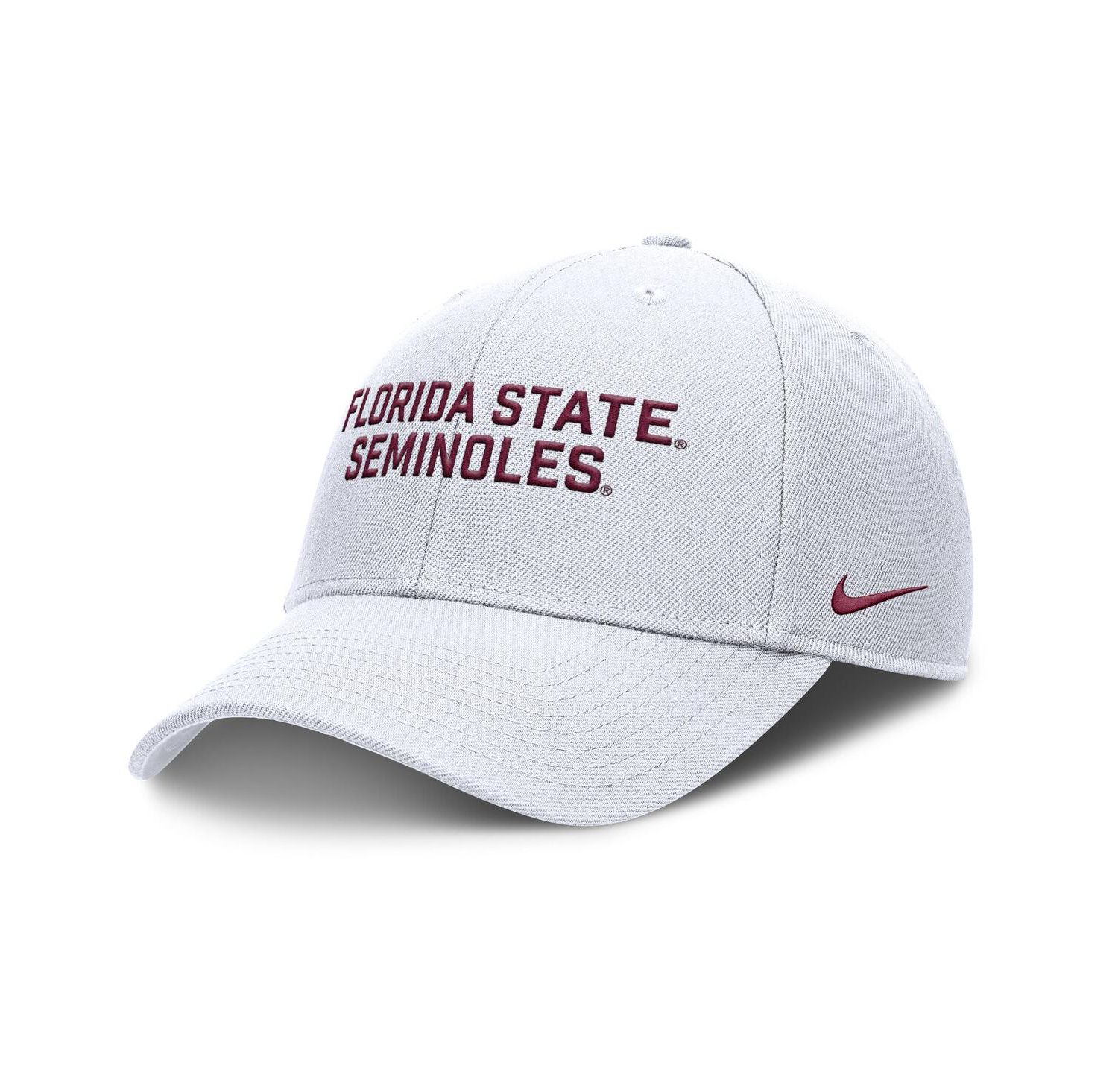 Men's White Florida State Seminoles Rise Practice Adjustable Hat